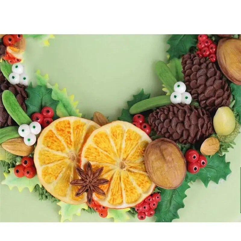 Silikonform Orange Zimtstange Nelke - Funny Bake