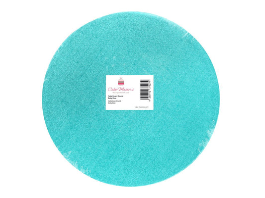 Cakeboard-blau-30cm-rund-Tortenplatte