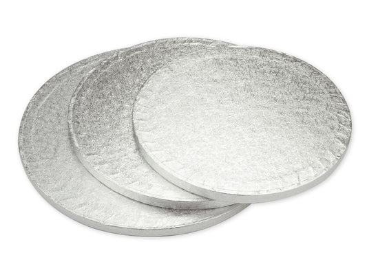 Cakeboard-rund-30cm-silber