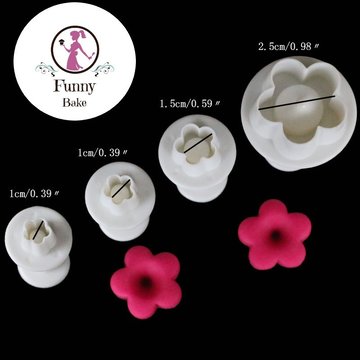 Ausstecher-Blumen-Einfach-4Stück-Fondant