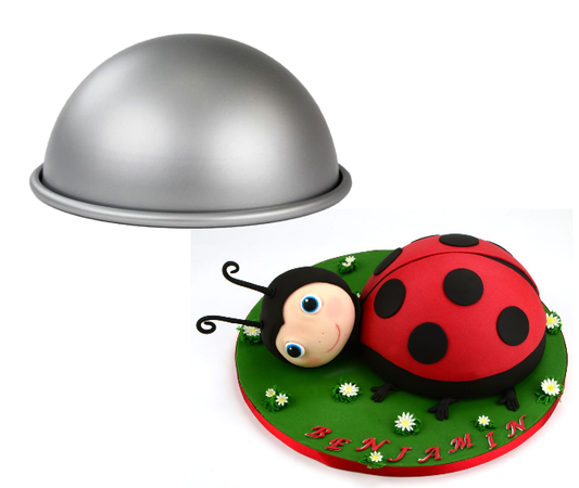 Backform-halbkugel-Fußballform-rund