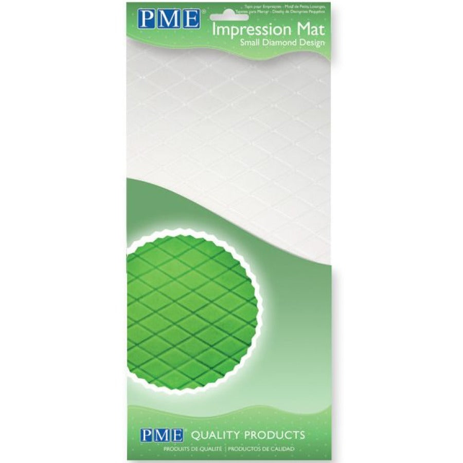 PME Prägematte - Raute - Diamanten -