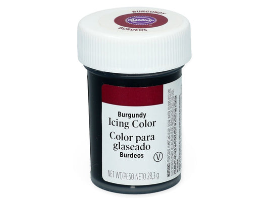 Wilton Burgundy -tiefrot 28g Lebensmittelfarbe