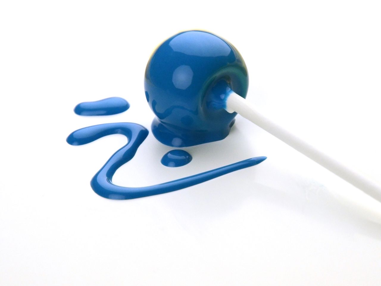 Cake-Pop Drip Glasur - himmelblau 260g