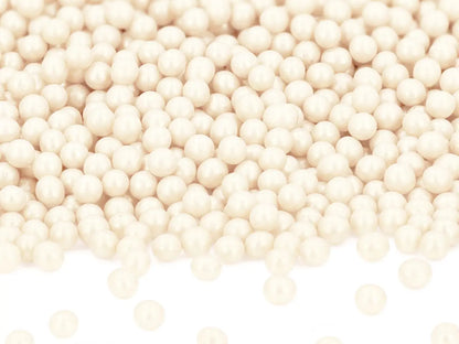 Weiche Zuckerperlen weiß 60g - Funny Bake