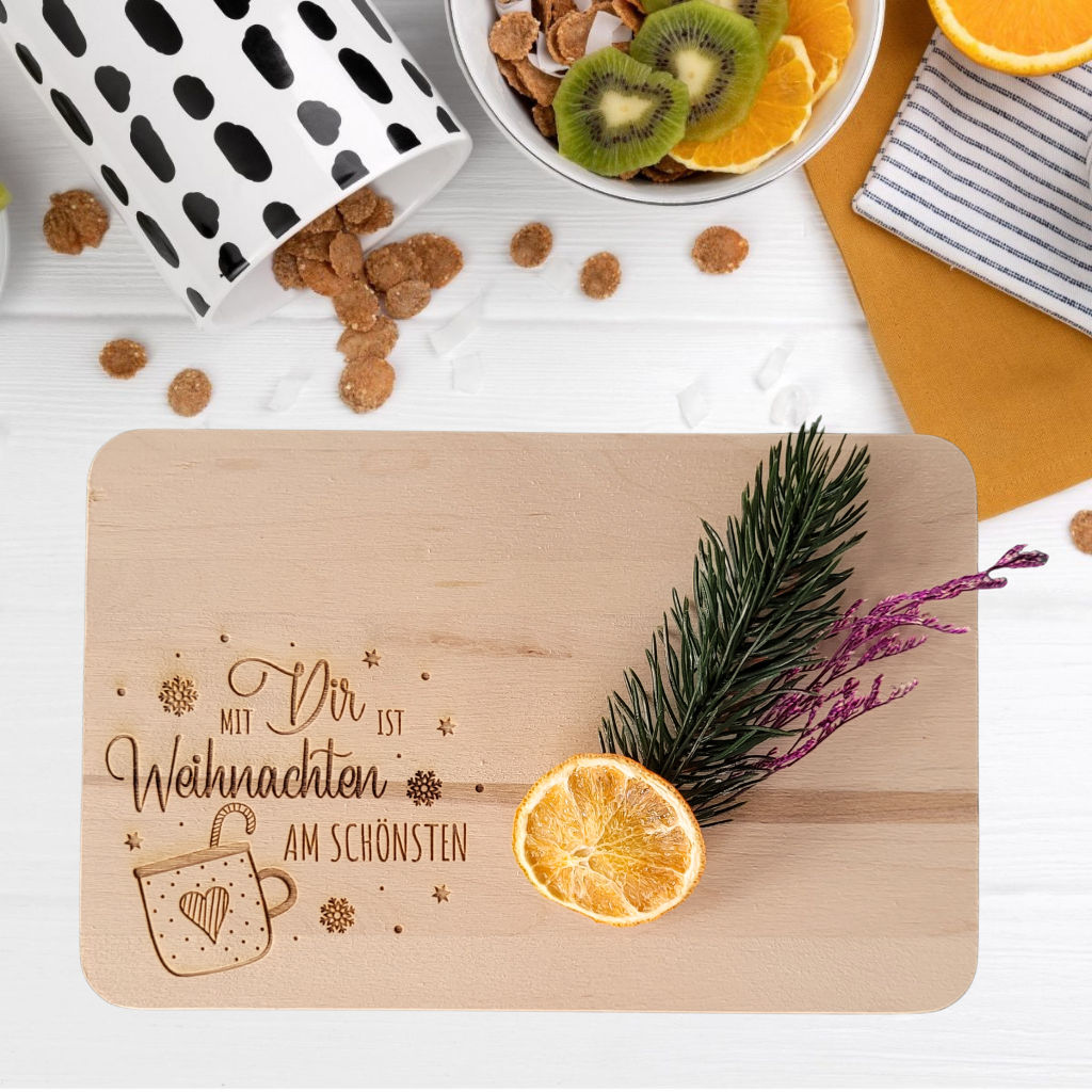 Weihnachtliches Frühstücksbrett - Funny Bake