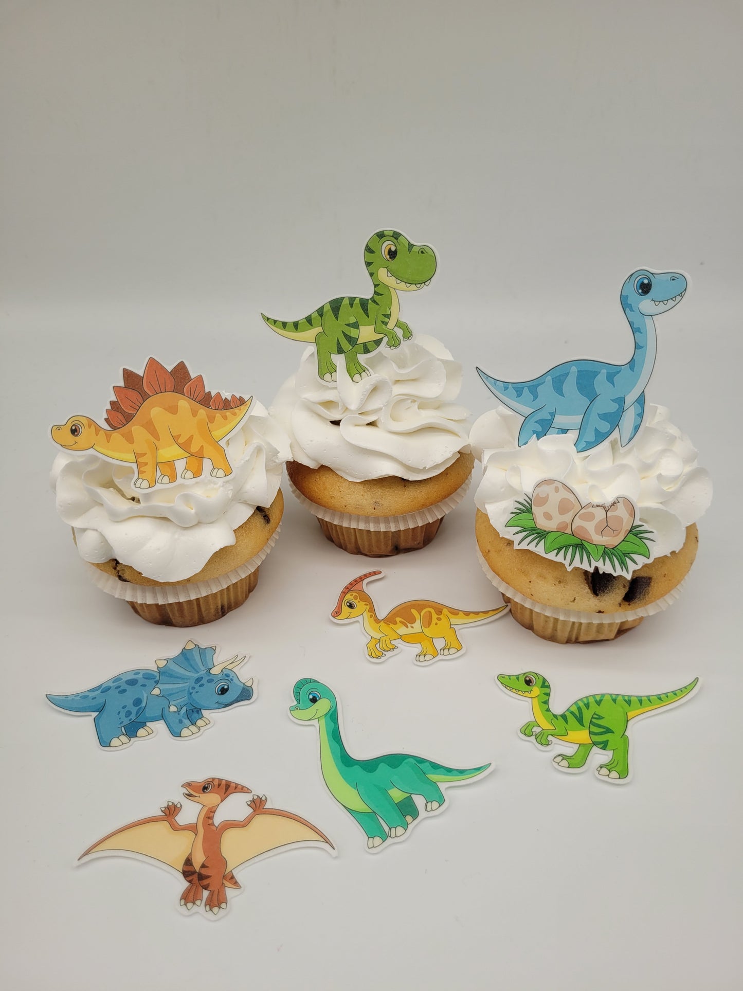 Muffin Aufleger Dinos