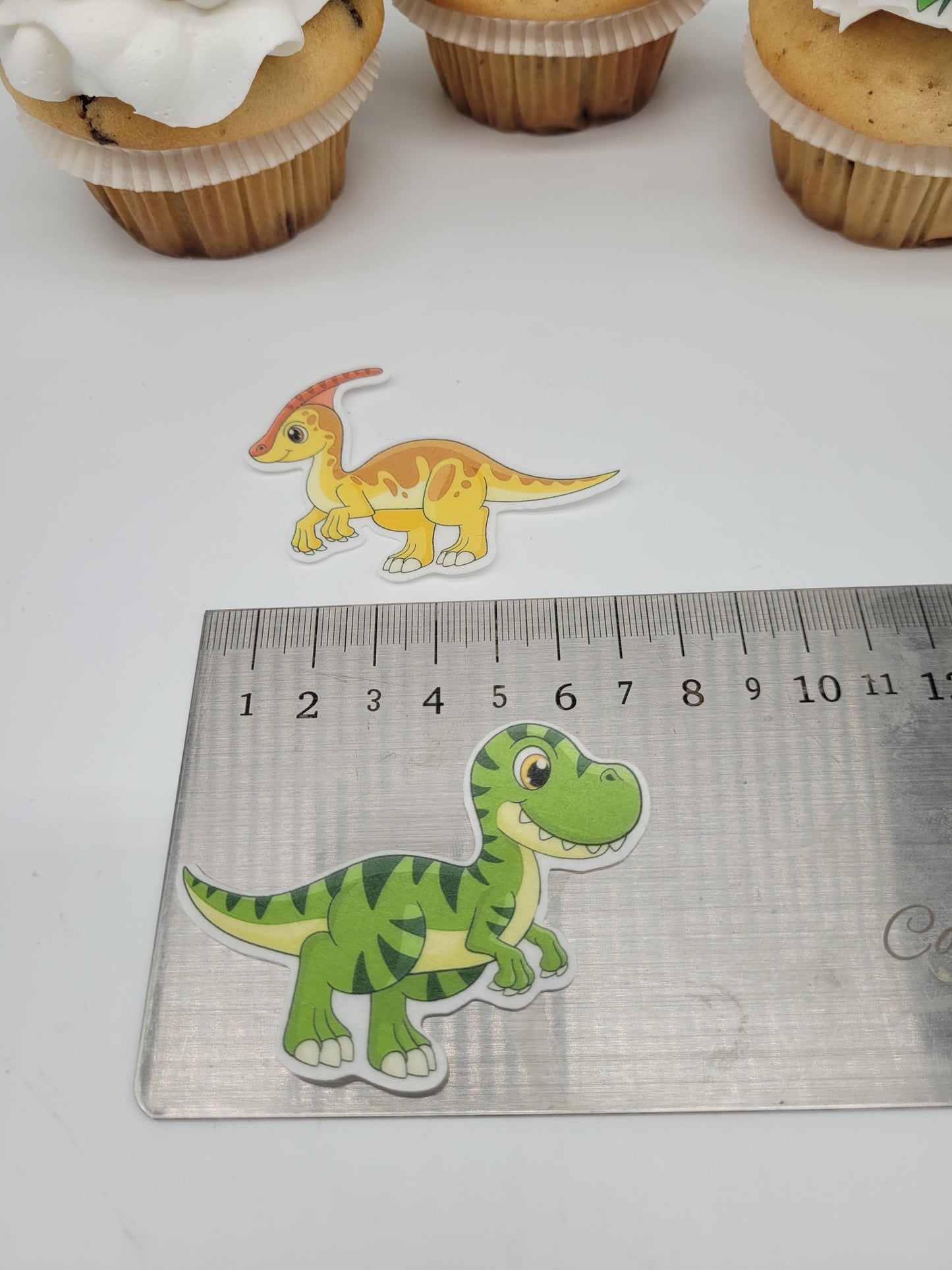 Muffin Aufleger Dinos