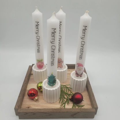 Kerzenständer für Stabkerze. rund - Funny Bake