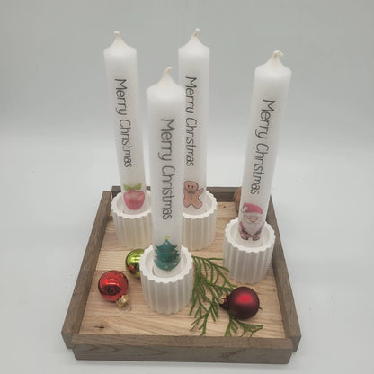 Kerzenständer für Stabkerze. rund - Funny Bake