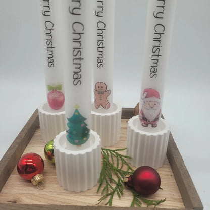 Kerzenständer für Stabkerze. rund - Funny Bake