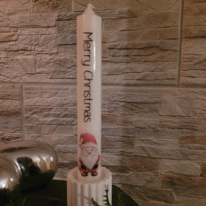 Weihnachtliche Stabkerzen  "Merry Christmas" - Funny Bake