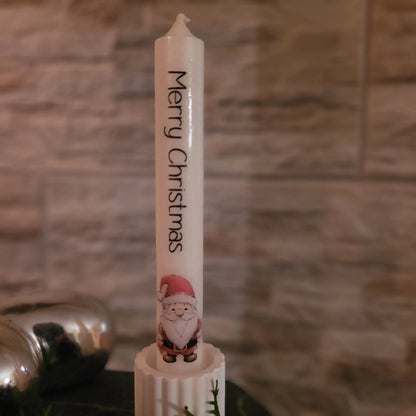 Weihnachtliche Stabkerzen  "Merry Christmas" - Funny Bake