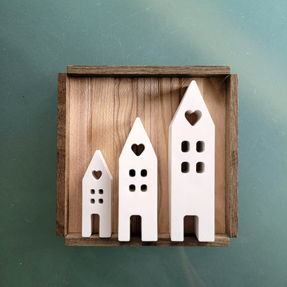 Dekoratives Holztablett - Funny Bake