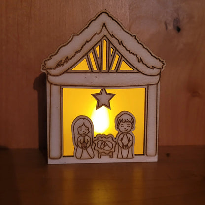 Lichtspielhaus Krippe für Kinder - Funny Bake