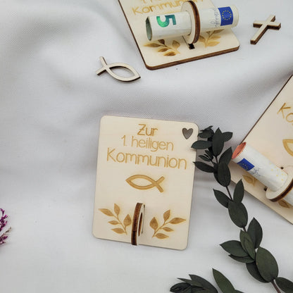 Geldkarte Geschenkkarte Zur Kommunion - Funny Bake