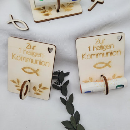 Geldkarte Geschenkkarte Zur Kommunion - Funny Bake