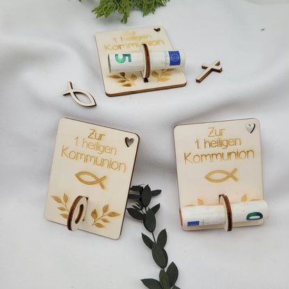 Geldkarte Geschenkkarte Zur Kommunion - Funny Bake