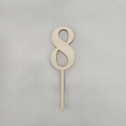 Zahlen aus Holz - Funny Bake