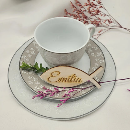 Platzkarte Fisch - Funny Bake