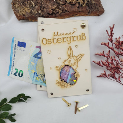 Geldkarte Ostern Hase Geschenkkarte - Funny Bake