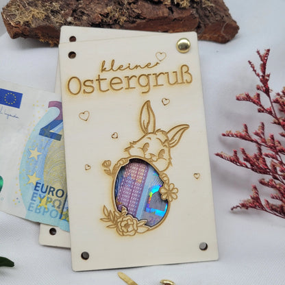 Geldkarte Ostern Hase Geschenkkarte - Funny Bake