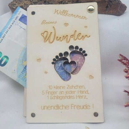 Glückwunschkarte Geburt - Funny Bake