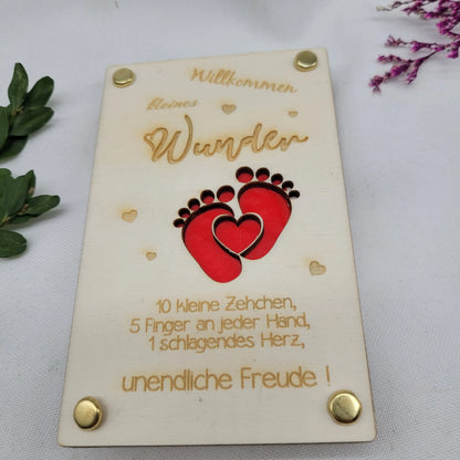 Glückwunschkarte Geburt - Funny Bake