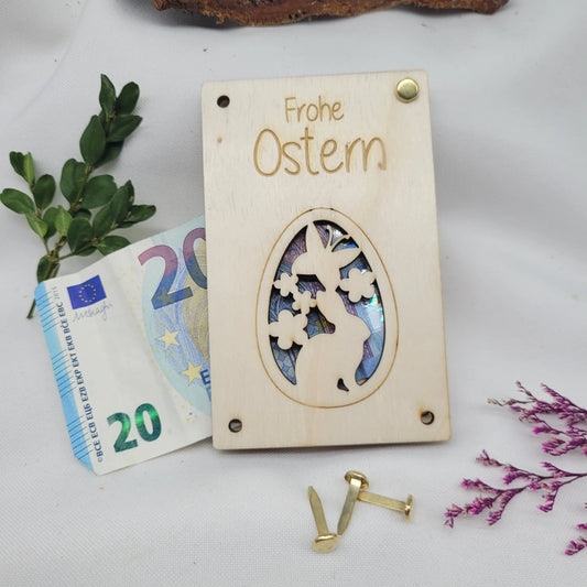 Geschenkkarte  Osterei - Funny Bake