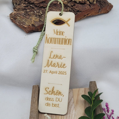Lesezeichen - Meine Kommunion - Funny Bake