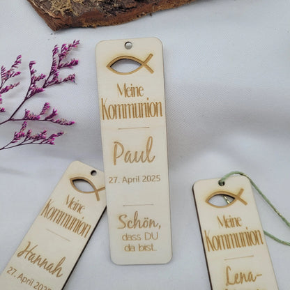 Lesezeichen - Meine Kommunion - Funny Bake