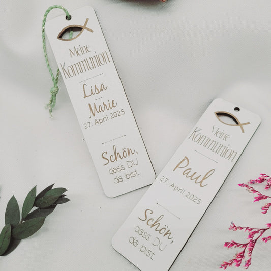 Lesezeichen - Meine Kommunion - Funny Bake