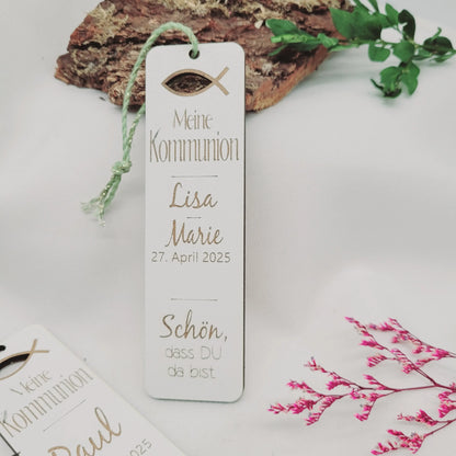 Lesezeichen - Meine Kommunion - Funny Bake
