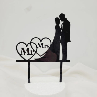 MR &MRS Hochzeit  Brautpaar & Herzen - Funny Bake