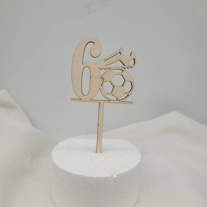 Tortenstecker Fußball Zahlen - Funny Bake