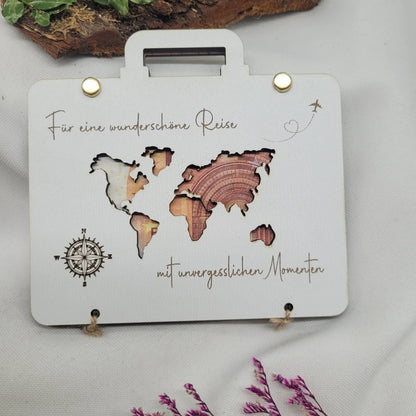 Geldgeschenkkarte Für eine Reise - Funny Bake