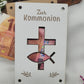 Geschenkkarte Kommunion Version 2