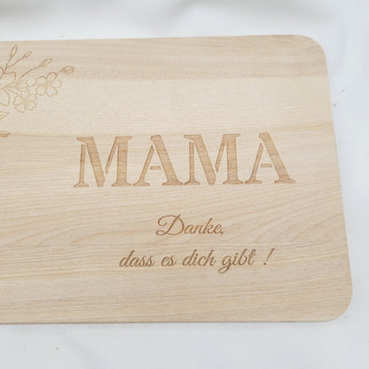 Frühstücksbrett  MAMA - Funny Bake