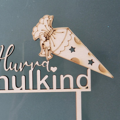 Tortenstecker Hurra Schulkind - Funny Bake