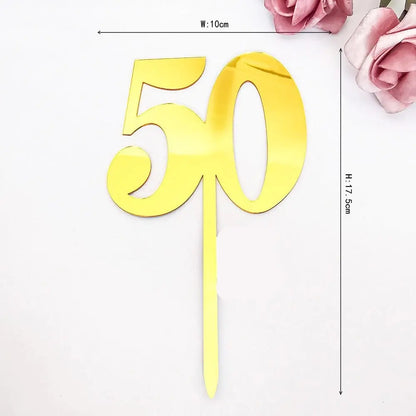 Topper-gold-50-Zahl-glänzend-Torten-Stecker