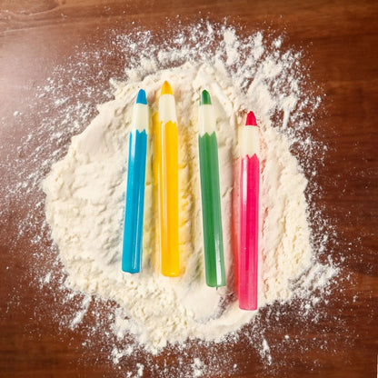 Schokoladenstifte 8Stück 4 Farben - Funny Bake