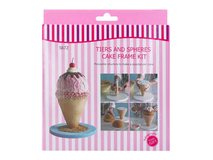 Tortenstativ Anti-Schwerkraft-Tortenständer Set1 - Funny Bake