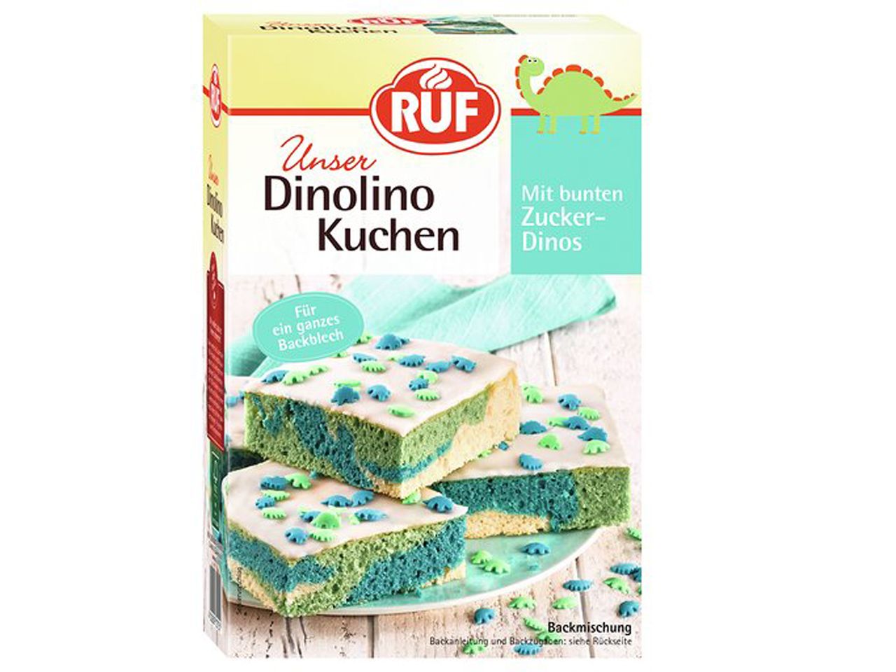 Dinolino Kuchen - Backmischung RUF 850g