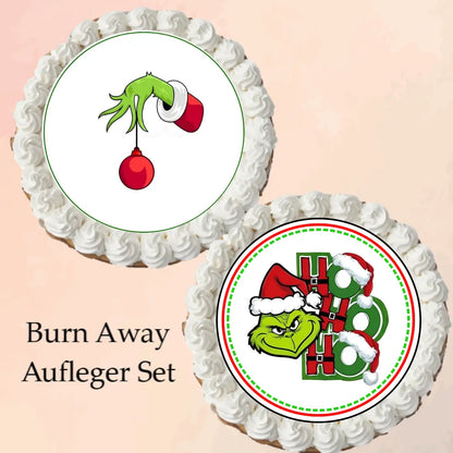 Burn Away Tortenaufleger Grinch - Funny Bake