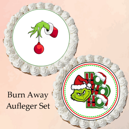 Burn Away Tortenaufleger Grinch