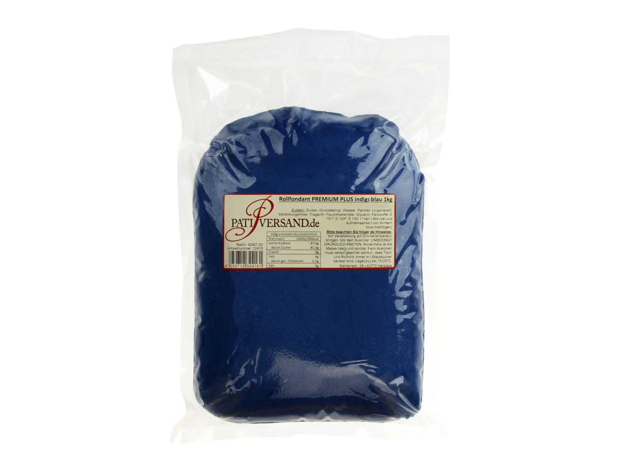 Fondant  indigoblau 1kg -Cake Masters