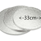 Cake-board-rund-silber-33cm-stabil-Tortenplatte