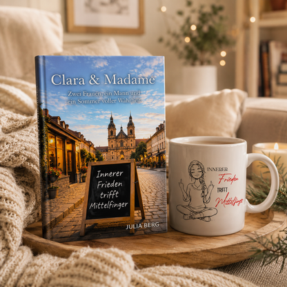 Fulda Geschenkset – Roman & Tasse