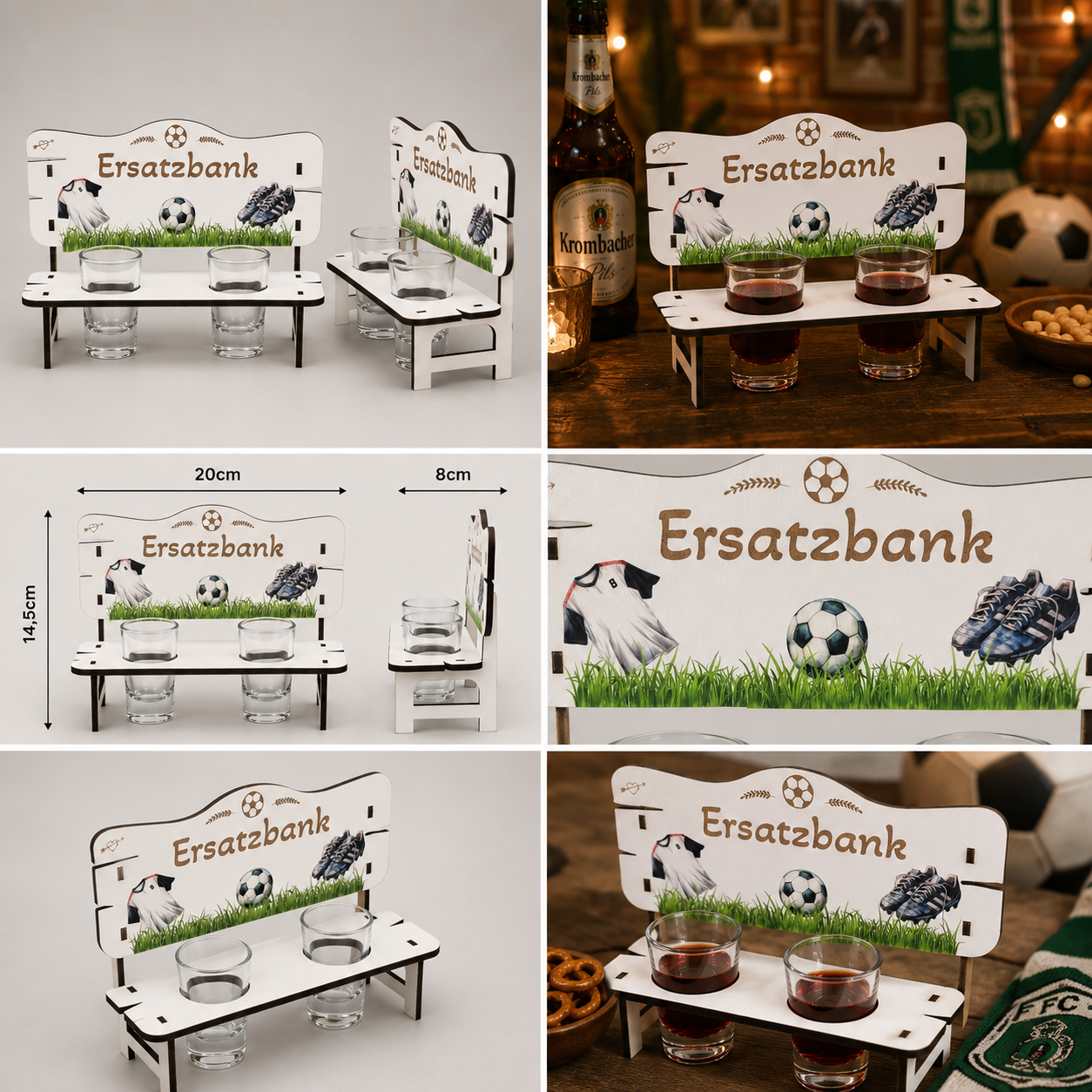 Schnapsbank Fußball – Geschenk für Fußballfans