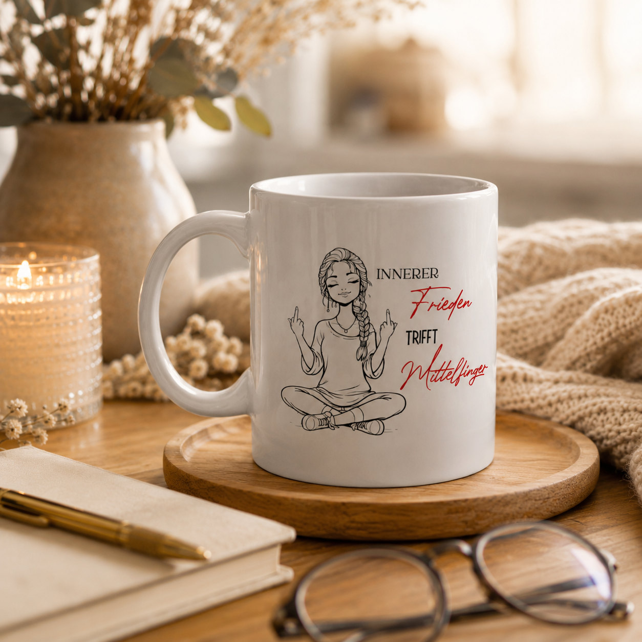 Fulda Geschenkset – Roman & Tasse